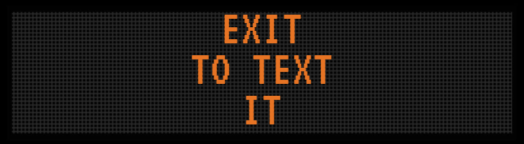 Sample Highway Board 4